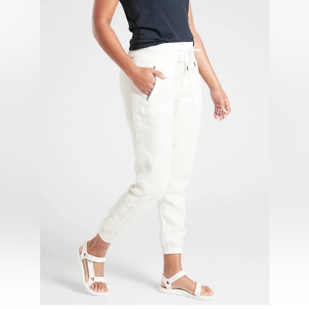 ATHLETA CABO  LINEN GOGGER SIZE 6